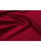 Schlafcouch mit Kopfteil aus rotem Sauerampfer-Samt, 220 x 220 x 100 cm