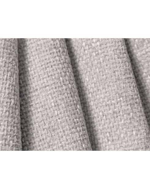 Sauerampfer-Kastenbett mit Chenille-Kopfteil, hellgrauer Sauerampfer — 220 x 200 x 100 cm