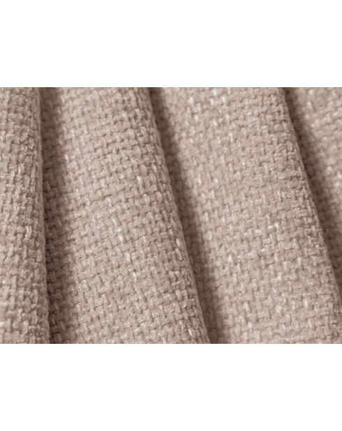 Borstbed Sorrel met Chenille hoofdeinde Beige - 220x200x100cm