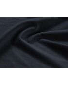 Colonel Boxerbett mit Samtkopfteil, 220 x 160 x 100 cm, Dunkelblau