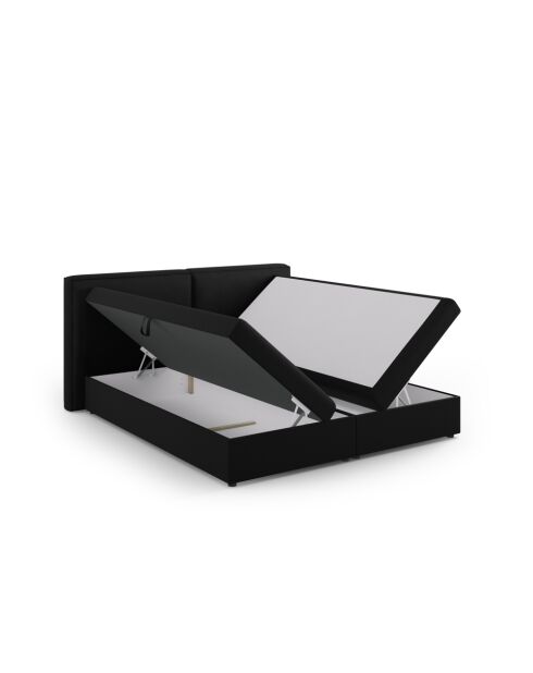 Cassettiera Arendal in tessuto strutturale nero - 210x186x100cm