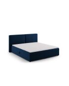 Velvet boxbed Arendal koningsblauw - 210x206x100cm