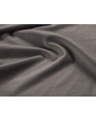 Lit Coffre Avec Tête de Lit en velours Double Isa gris clair - 230x200x125cm