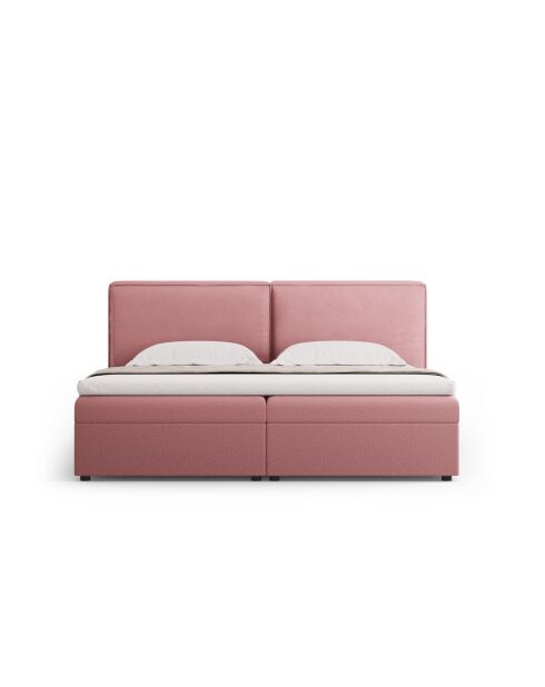 Cassettiera Arendal in tessuto strutturale rosa - 210x206x100cm
