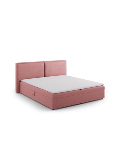 Cassettiera Arendal in tessuto strutturale rosa - 210x206x100cm