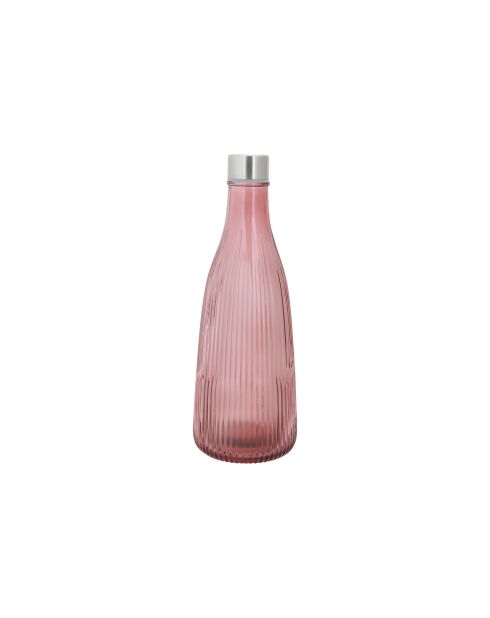Bouteille Atla transparente bordeaux - 1L