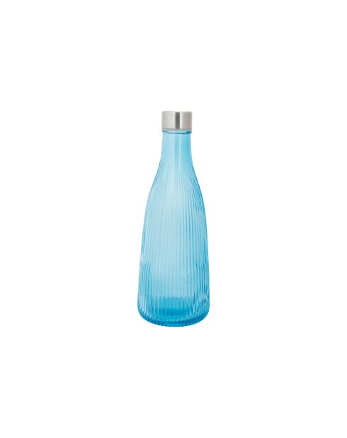 Bouteille Atla transparente bleu azur - 1L