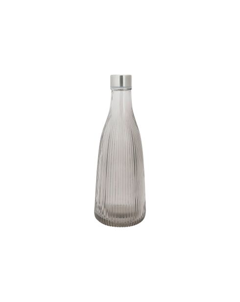 Bouteille Atla transparente gris fumé - 1L