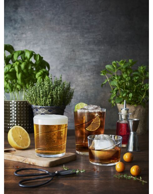 Bicchiere da liquore trasparente Bodeguita - 21,5 cl