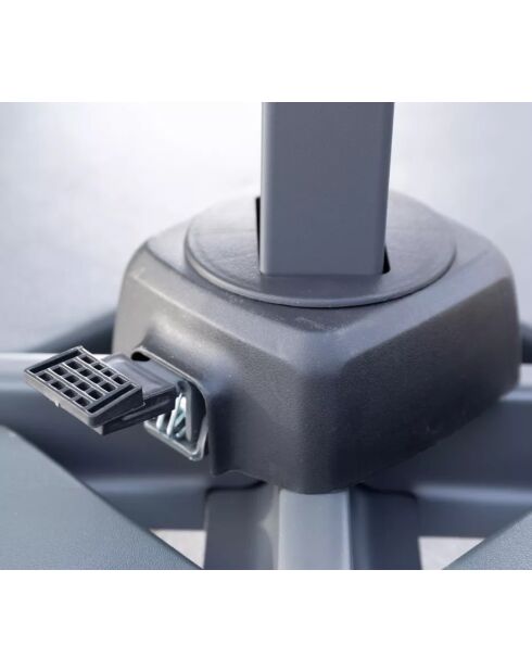 Offset-Sonnenschirm Saphir, 4 x 3 m, Anthrazit