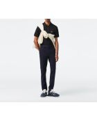 Slim-Fit-Chinohose aus beschädigter Stretchbaumwolle