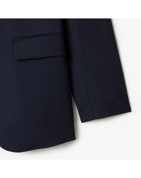 Blazer sobredimensionado de lana dañada