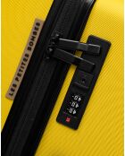 Set mit 2 großen und Wochenendkoffern Serena 77/67 cm gelb