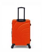 Set mit 3 großen Koffern, Wochenende und Kabine Serena 77/67/57 cm orange