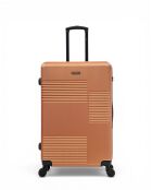 Set mit 2 großen Koffern und Wochenendkoffern Livia 77/67 cm orange