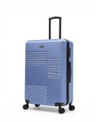 Set mit 3 großen Koffern, Wochenende und Kabine Livia 77/67/57 cm blau