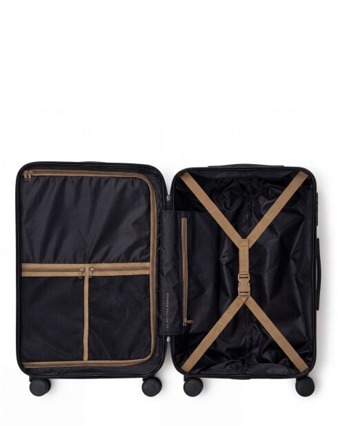 Set van 3 grote koffers, weekend en cabine Serena 77/67/57 cm paars