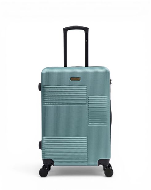 Set van 2 Livia weekend- en hutkoffers 67/57 cm lichtgroen