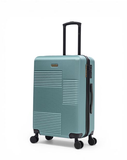 Set van 2 Livia weekend- en hutkoffers 67/57 cm lichtgroen