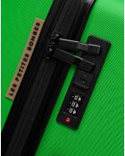 Set van 3 grote koffers, weekend en cabine Serena 77/67/57 cm groen