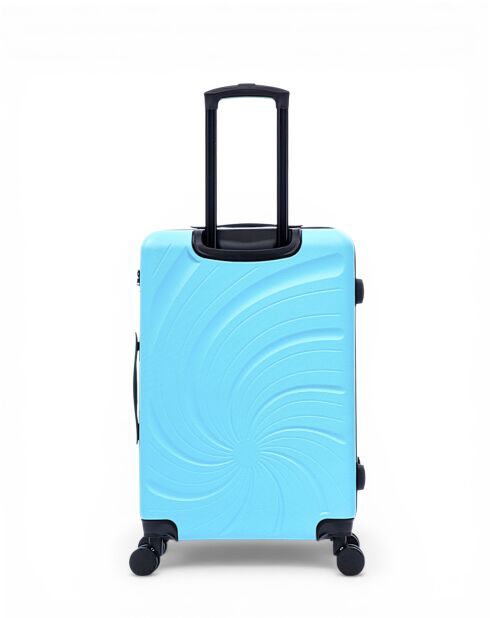 Set van 3 grote koffers, weekend en cabine Serena 77/67/57 cm hemelsblauw