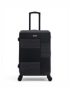 2er-Set Livia 67/57 cm schwarze Wochenend- und Kabinenkoffer