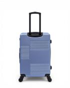 Set van 2 grote en weekendkoffers Livia 77/67 cm blauw