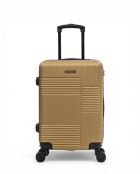 Koffer S Livia 57 cm donkerbeige