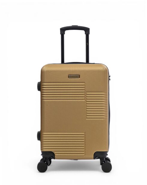 Koffer S Livia 57 cm donkerbeige