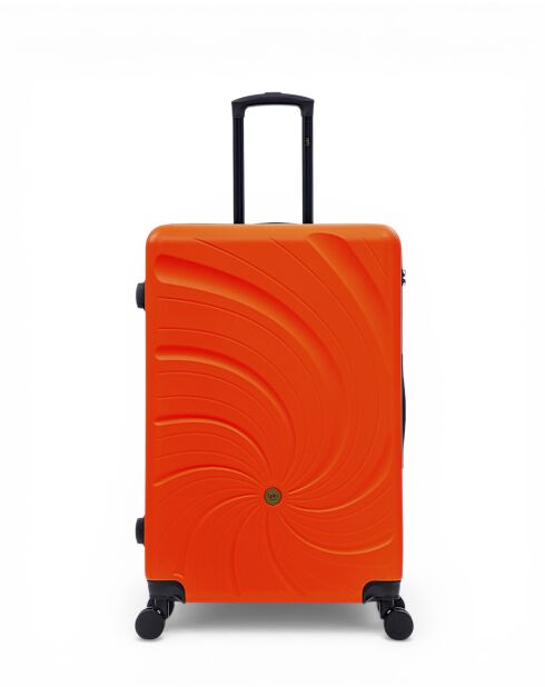 Set mit 2 großen Koffern und Weekend Serena 77/67 cm orange