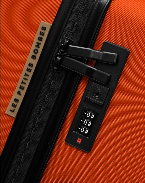 Set mit 2 großen Koffern und Weekend Serena 77/67 cm orange