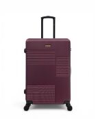Valise L Livia 77 cm prune