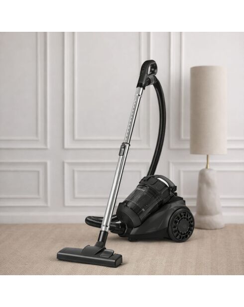 Aspirateur sans sac et sans fil modèle SCVC2225B noir - 35.5 x 27.1 x 31.5 cm