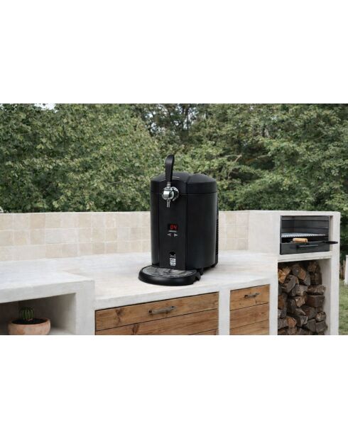 Distributeur à biere modèle SCBD25B noir - 39 x 28 x 36 cm