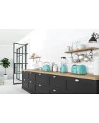 Grille-pain Vintage 4 fentes modèle SCTO4ACA bleu acapulco - 21.8 x 36.6 x 27.7 cm