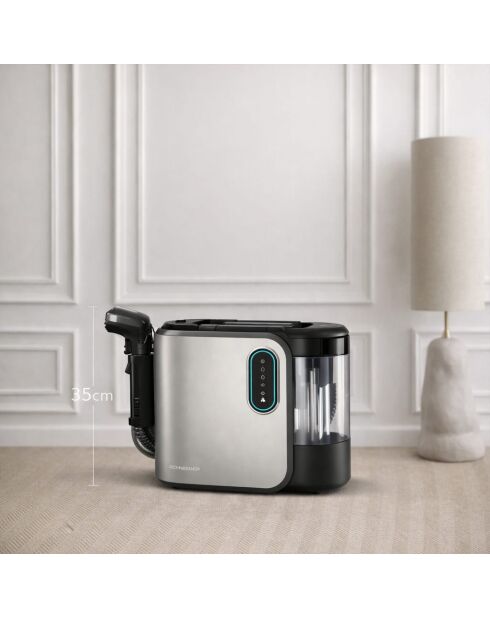 Détacheur vapeur multifonctions modèle SCVCO4DEXL gris métal - 35x32.5x22.5 cm