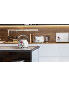 Bouilloire sans fil 1,7 L Vintage Kht art modèle SCKE17KTECW blanche - 16 x 25 x 23.5 cm