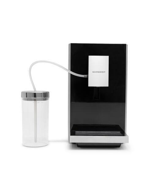 Machine à cafe automatique avec broyeur modèle Lumière arabica argentée