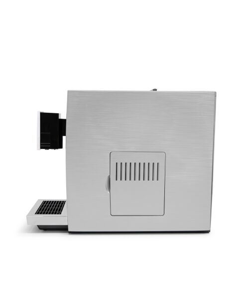 Machine à cafe automatique avec broyeur modèle Lumière arabica argentée