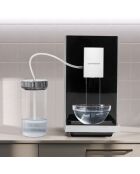 Machine à cafe automatique avec broyeur modèle Lumière arabica argentée