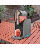 Máquina de bebidas heladas gris modelo SLUSHMEII