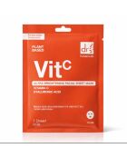 Masque visage ultra-éclaircissant Dr Botanicals à la vitamine C et à l'acide hyaluronique (paquet de 10)