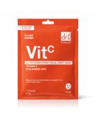 Mascarilla facial ultrabrillantadora con vitamina C y ácido hialurónico de Dr. Botanicals (1 pieza), 22,5 ml