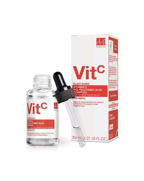 Kit dúo de humectantes antienvejecimiento con vitamina C y sérum facial avanzado