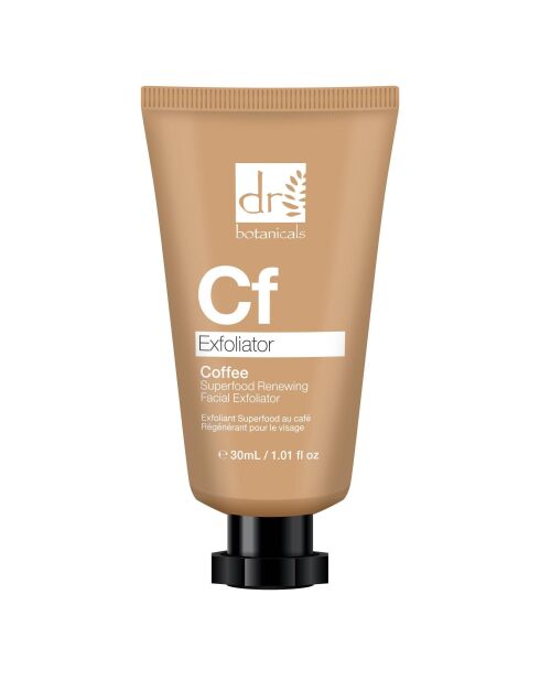 Exfoliant visage régénérant au café et superaliment 30 ml