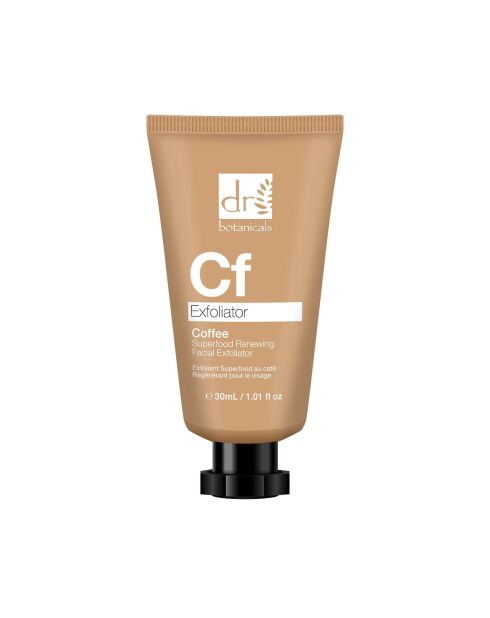 Exfoliant visage régénérant au café et superaliment 30 ml