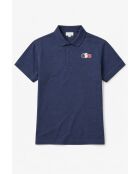 Polo MC de algodón azul marino