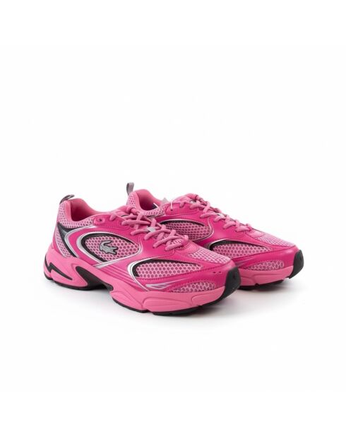 Sportschuhe 48SFA0059 rosa/schwarz