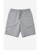 Pantalones cortos de algodón plateado jaspeado