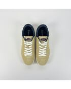 49SFA0101 Lichtgele klassieke sneakers